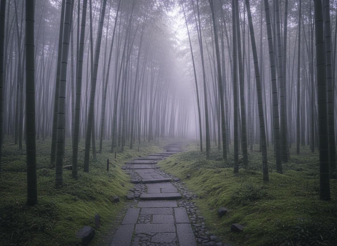 Behind Philosopher's Path